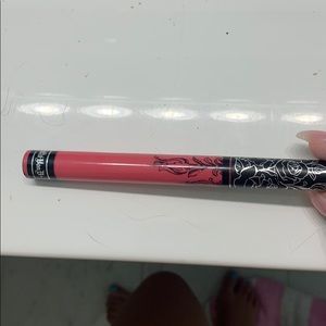 Kat von d pink lipstick